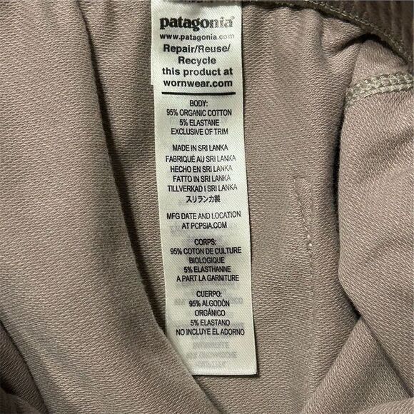 Patagonia Women's XS Tan Cargo Pants Elastic Waist Casual - Picture 11 of 12